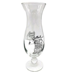 Gilley's Nightclub Tall Cocktail Glass Mickey Gilley Honky Tonk Urban Cowboy